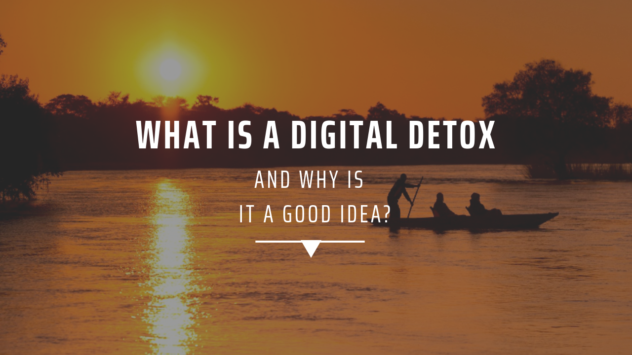 What is a digital detox and why is it a good idea to reduce stress?